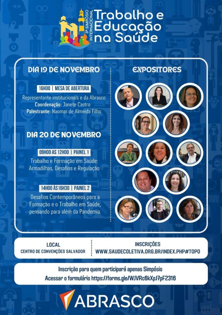3° Simpósio Internacional Trabalho e Educação na Saúde