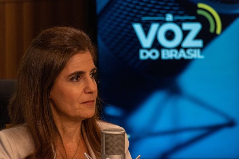 Ana Estela Haddad, Secretária de Informação e Saúde Digital, é entrevistada por A Voz do Brasil, em 14 de junho de 2023