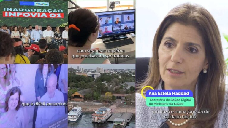 Inauguração da Infovia 1 e ampliação de atendimentos de telessaúde na Região Norte